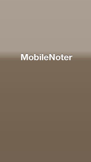 download Mobile Noter apk